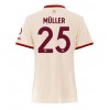 Bayern Munich Thomas Muller #25 Tredjedrakt Kvinner 2024-25 Kortermet